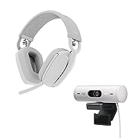 Logitech Brio 500 Full HD Webcam e Zone Vibe 100 cuffie wireless con microfono con