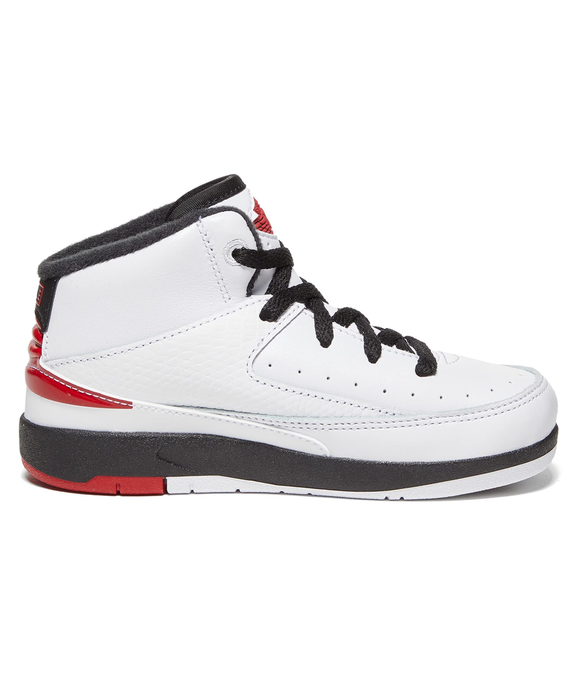 Jordan 2 Retro (Infant/Toddler) White/Varsity Red/Black 10 Toddler M