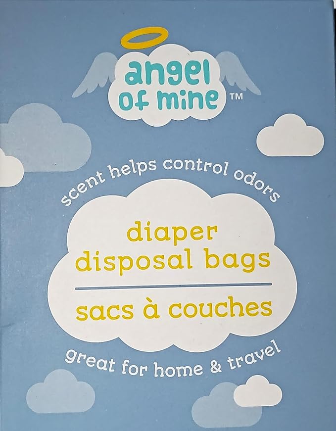 Angel of Mine: Bolsas para pañales con aroma, 75 unidades miniatura 3