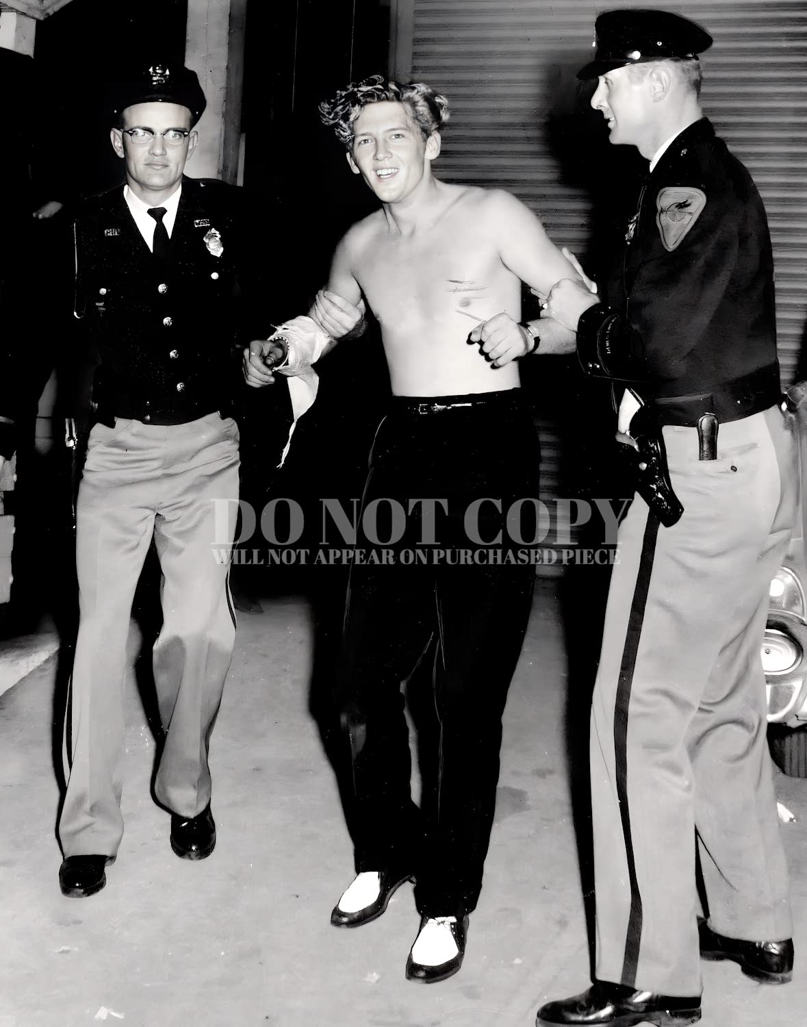 Magnífico retrato de Jerry Lee Lewis de 8 x 10 pulgadas para revivir la música legendaria 2
