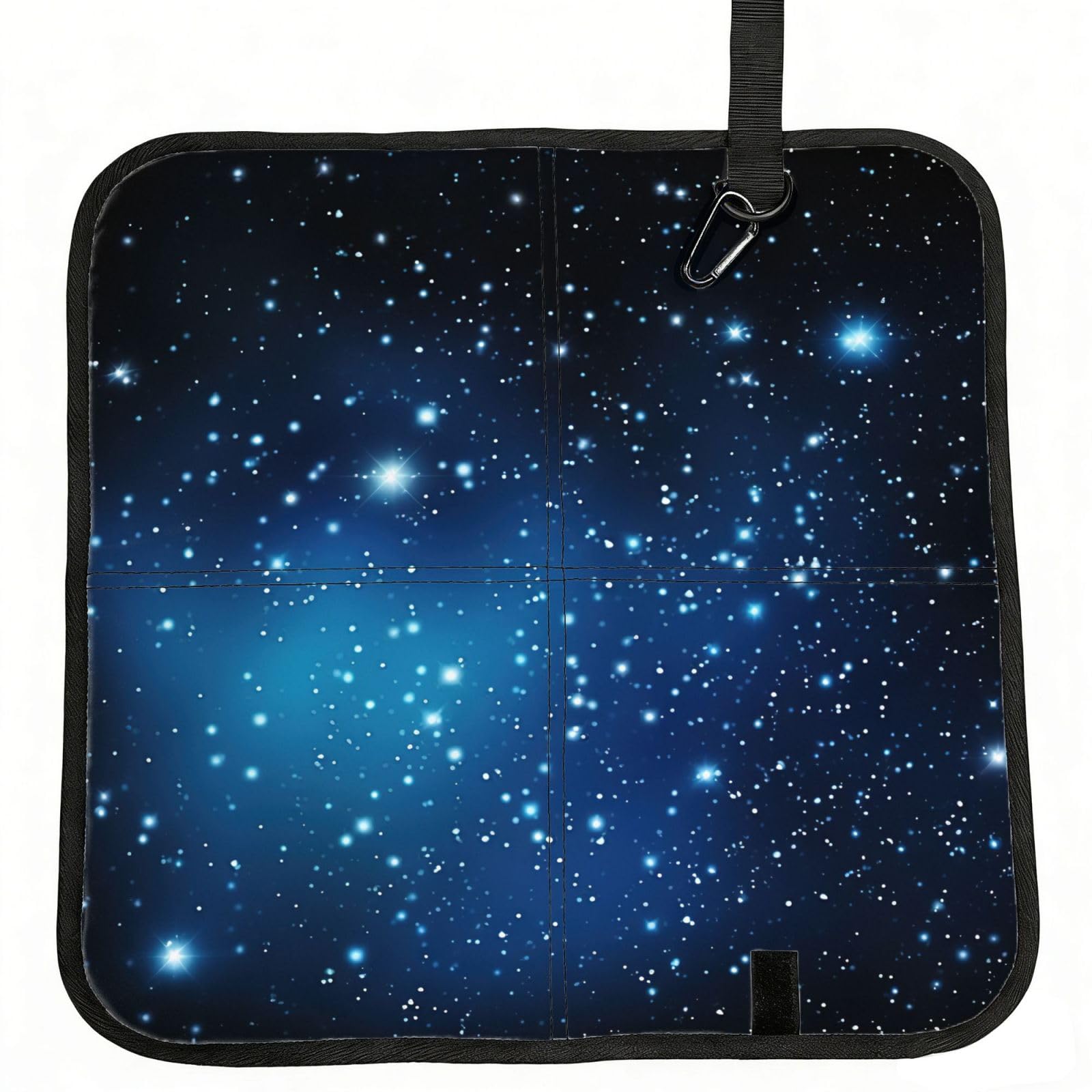 YGLHBDPBF Night Sky Print Camping seat cushion,Foldable Sitting Pads,Save Backpack Space for Hiking
