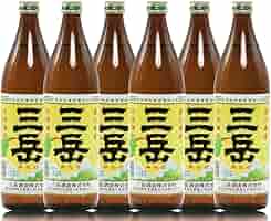 Amazon.co.jp: 三岳 25度 900ml×6本セット 芋焼酎 : 食品・飲料