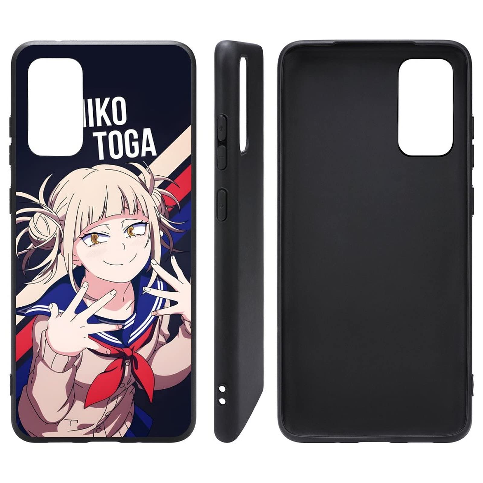 Amazon.com: Soft Full Body Protective Black Shockproof TPU Matte  