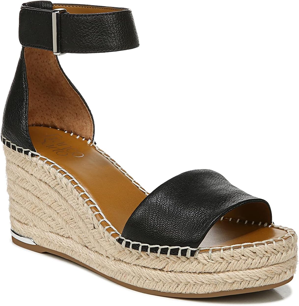 Franco Sarto Womens Clemens Raffia Espadrille Wedge Sandals - Image 7