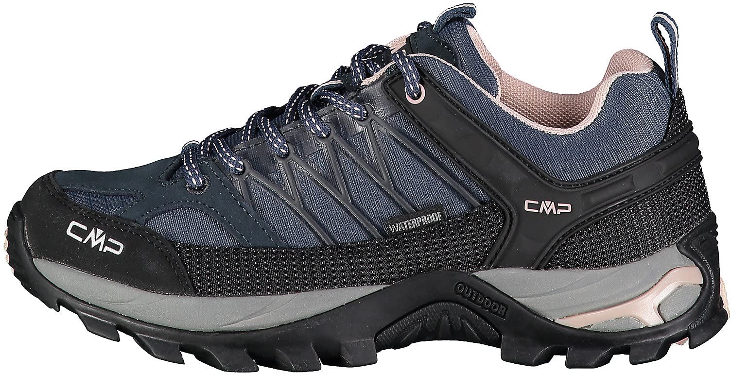 CMP Rigel Low Wmn buty trekkingowe Obuwie turystyczne Kobiety , Asphalt Antracite Rose , 39 EU