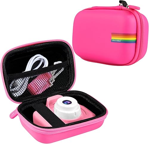 Leayjeen Funda para cámara infantil compatible con SecktonGKTZOZMIPROGRACEDylantoRindolVATENICNine CubeHyleton y más juguetes para cámaras digitales