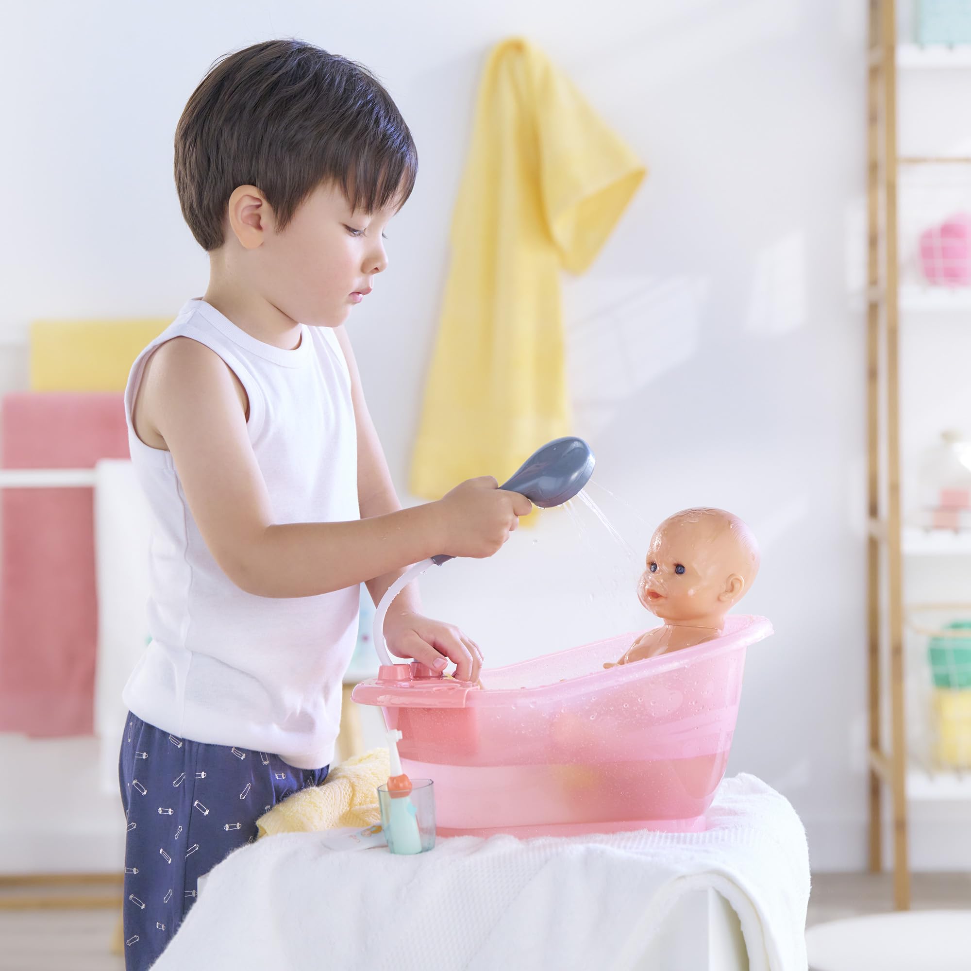 Corolle – Bañera, Accesorio, para muñecos 30 y 36 cm, a Partir de 3 años, 9000141660