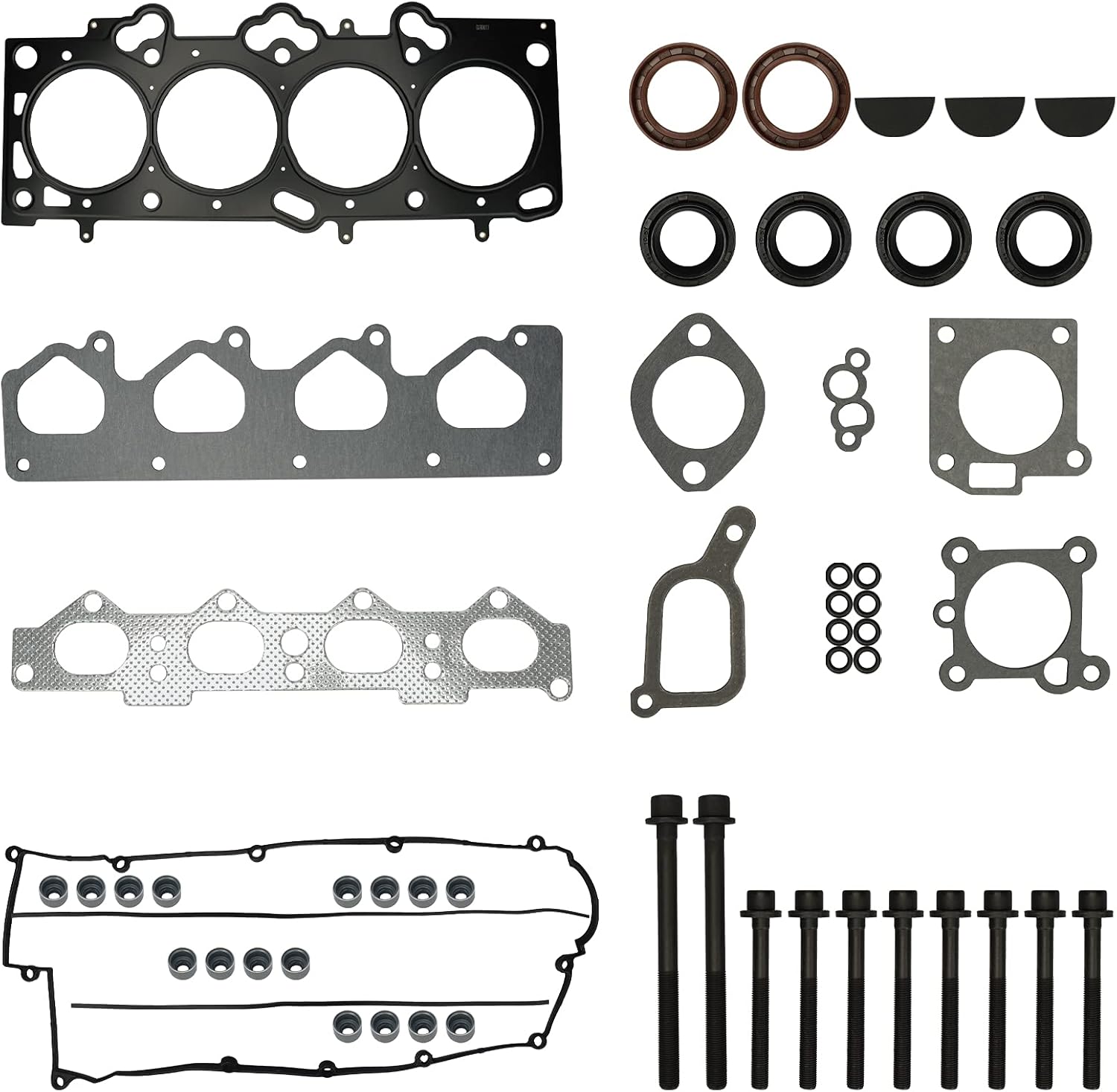 Engine Head Gasket Set w/Bolts fit 20012012 for Hyundai