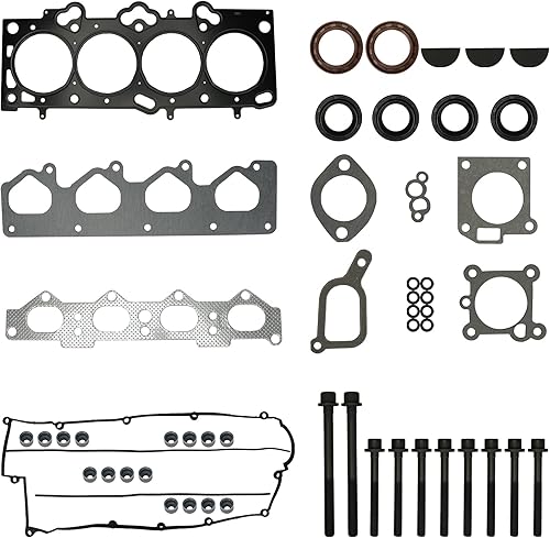 Juego de juntas de cabeza de motor con pernos para Hyundai Elantra 2001-2012 para Hyundai Elantra para Hyundai Tiburon; 2010-11 para Kia Soul 2004