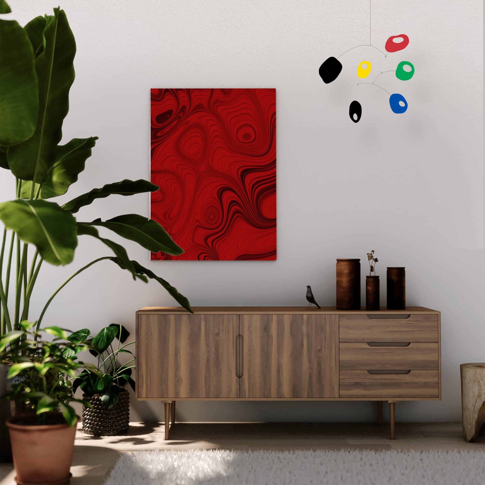 Atomic Mobiles Colorful Retro Modern Art Mobile 24