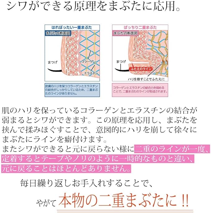 美品 二重まぶたくせ付けグッズ二重まぶた埋没法二重寝る前形成癖付け器具強力まぶた二重 メイク道具 Optimus Dz