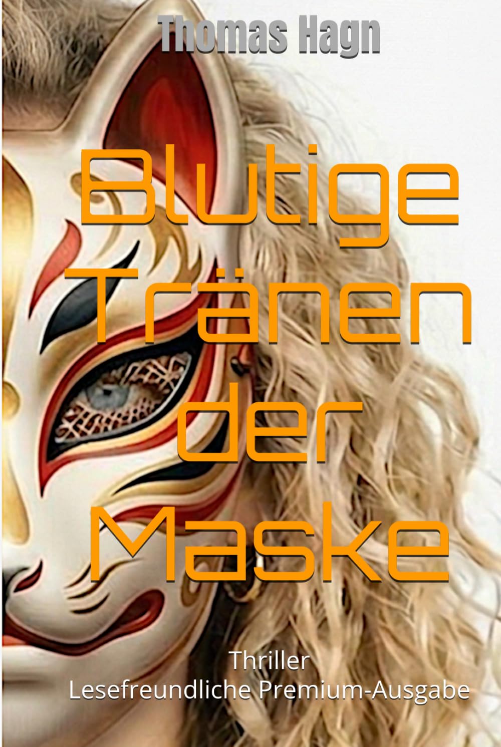 Blutige Tränen der Maske