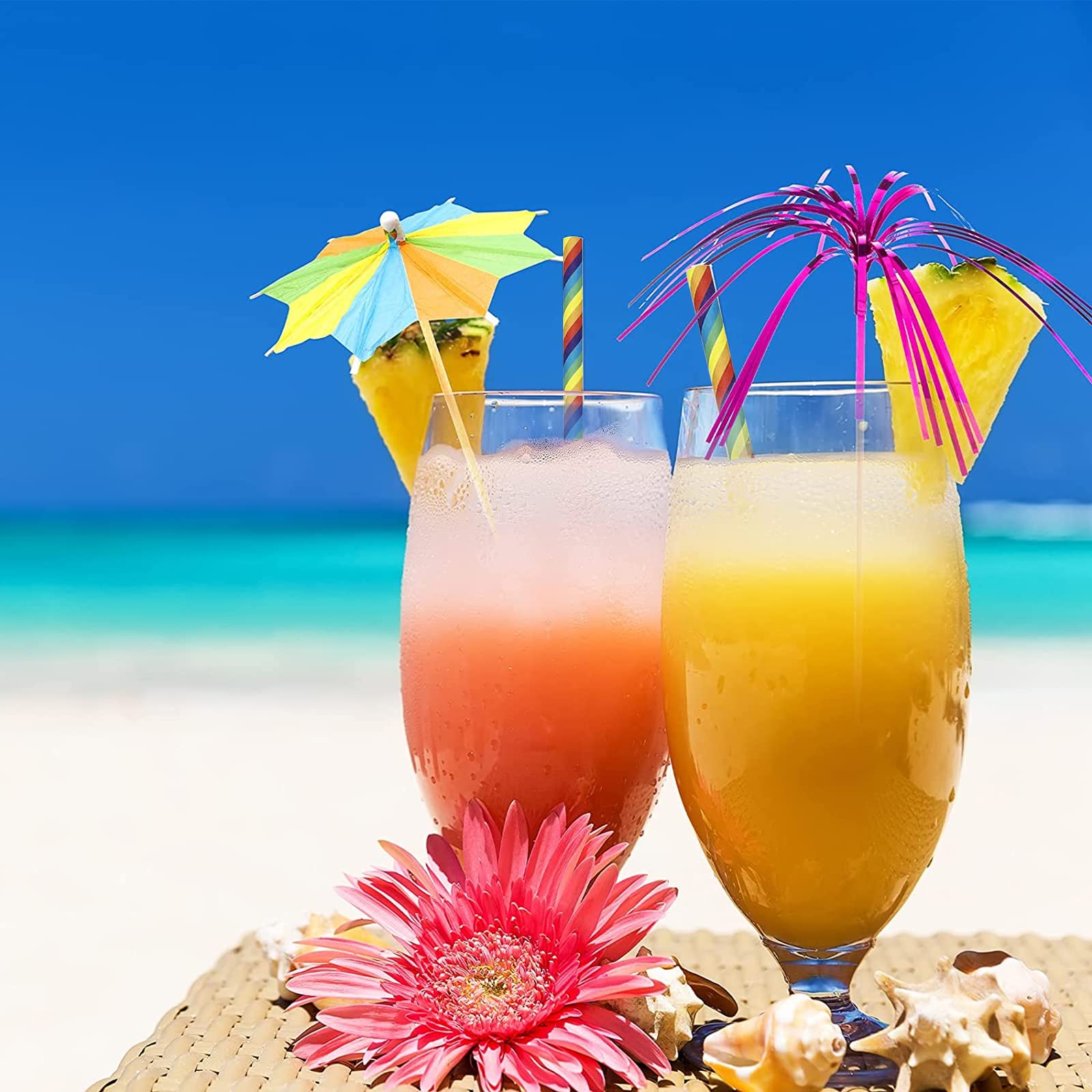 Catelves 140 Piezas De Decoración De Cócteles, Accesorios De