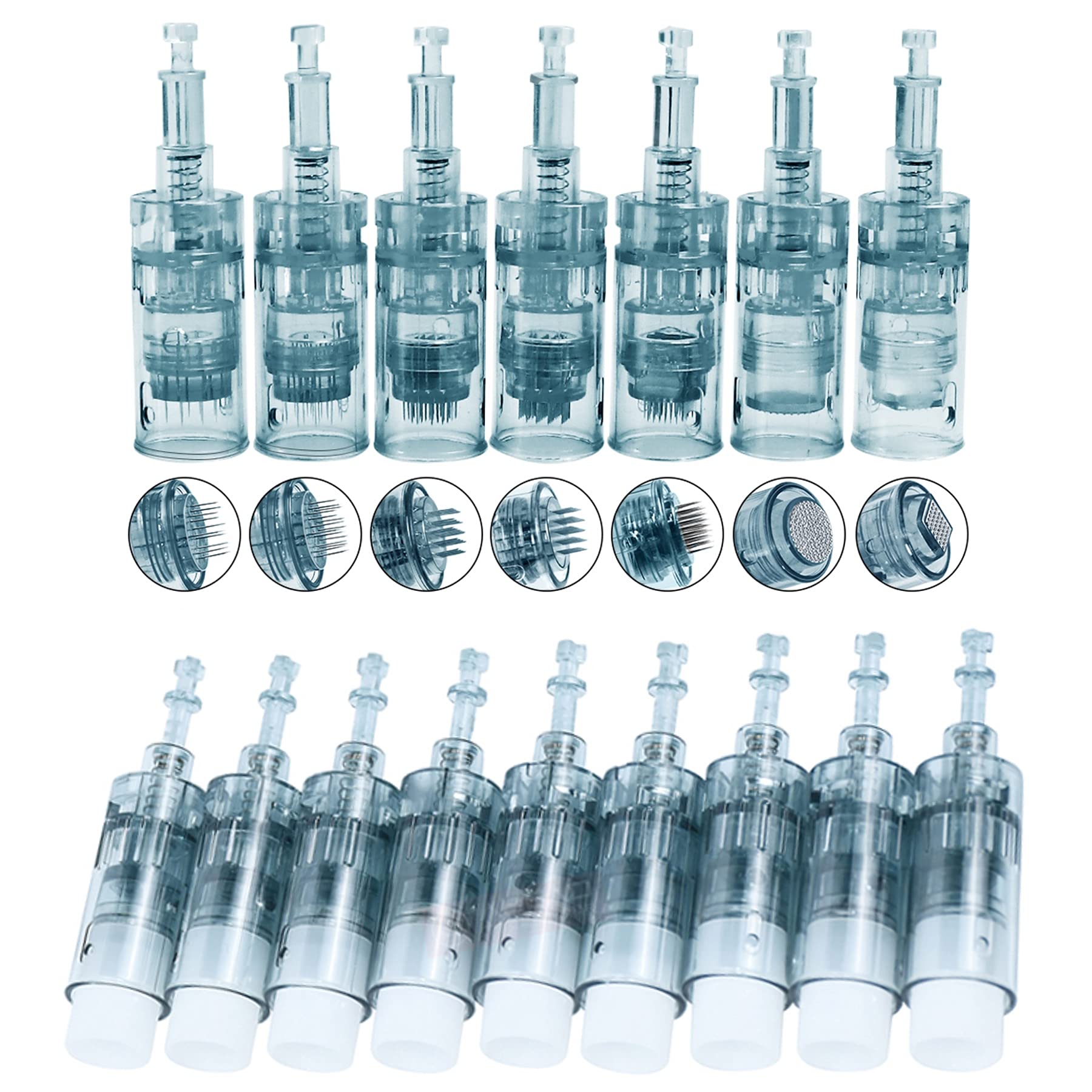 Dermapen - Testine di ricambio per dispositivi Dr. M8, 10 pezzi, tipo: 16 pin