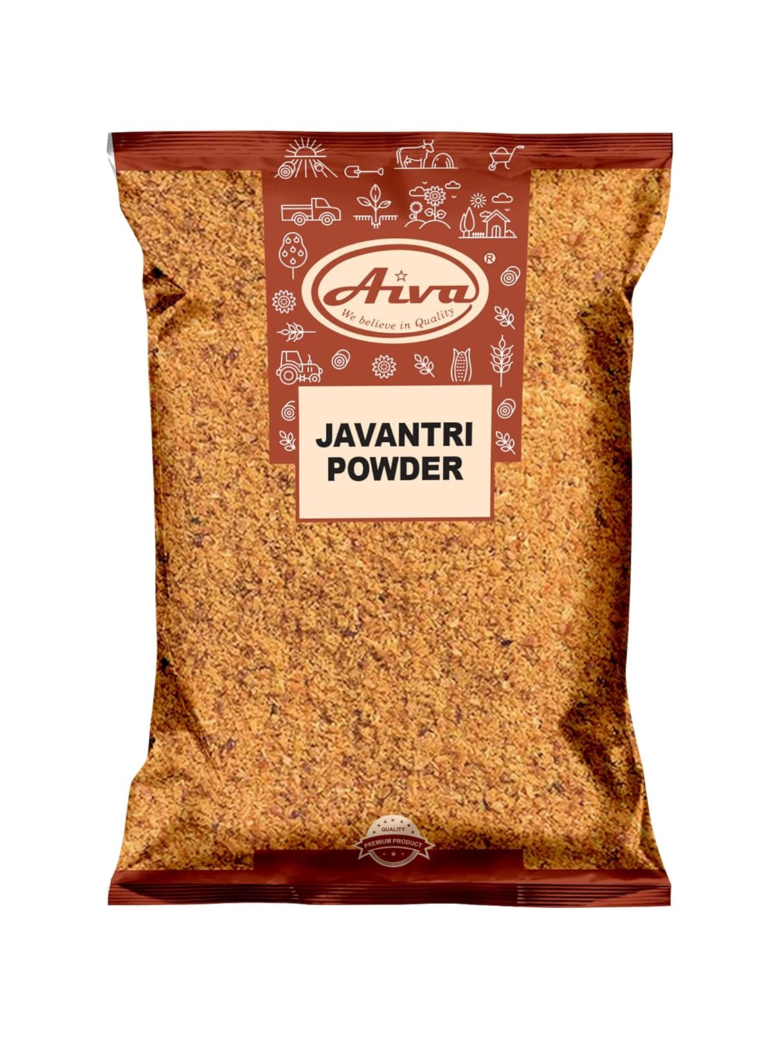 AIVA Mace Ground (Javitri) Powder, Spice 200gm (7 Ounce