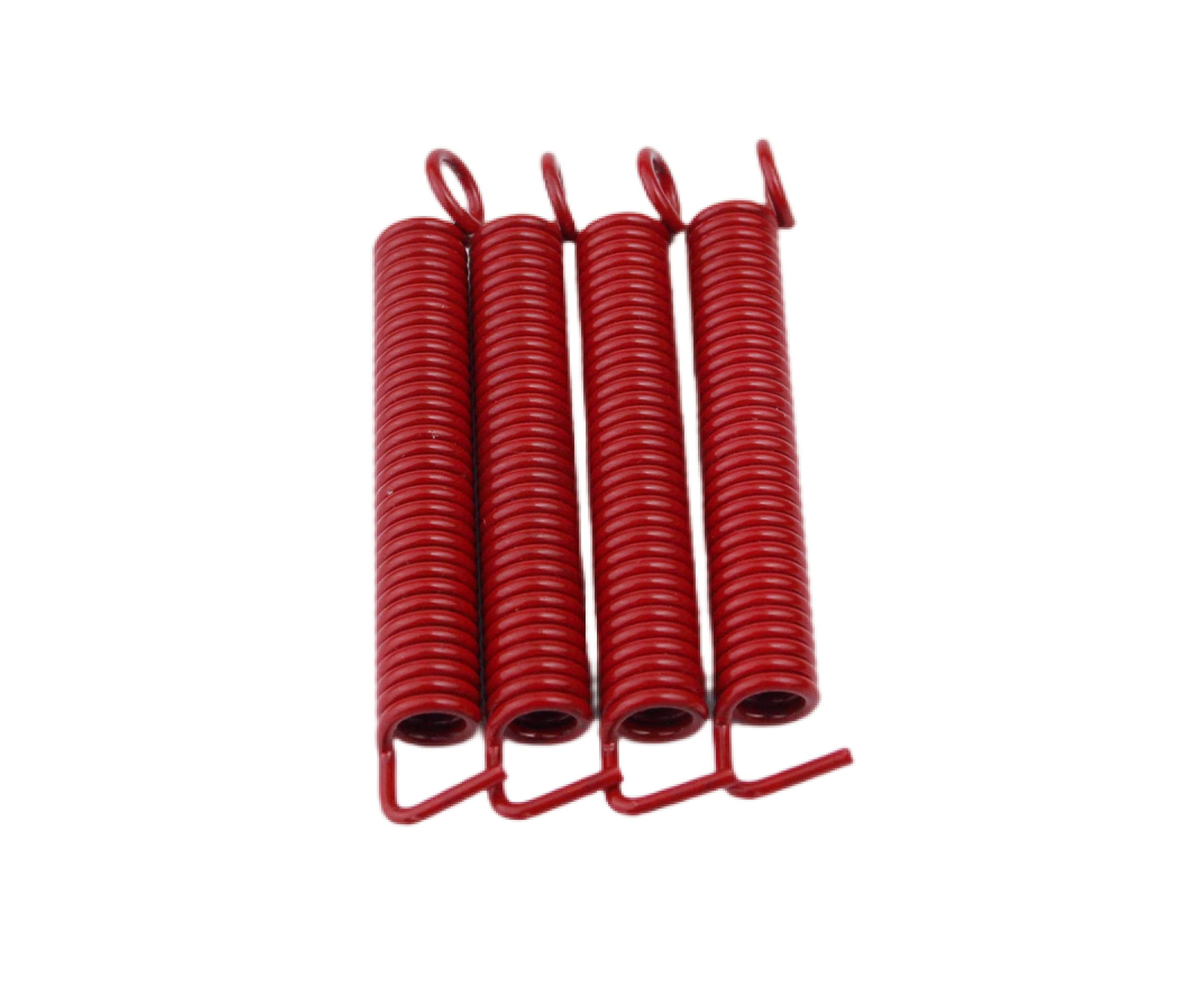 Guyker Molle silenziose per tremolo (set di 4) per chitarra elettrica FR Fender Strat ST Stratocaster accessori di ricambio per strumenti a ponte, colore rosso