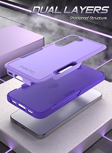 Miniatura 2 de Poetic Funda de la serie Neon diseñada para Samsung Galaxy S23 Plus 5G de 67 pulgadas doble capa resistente resistente ligera delgada a prueba de