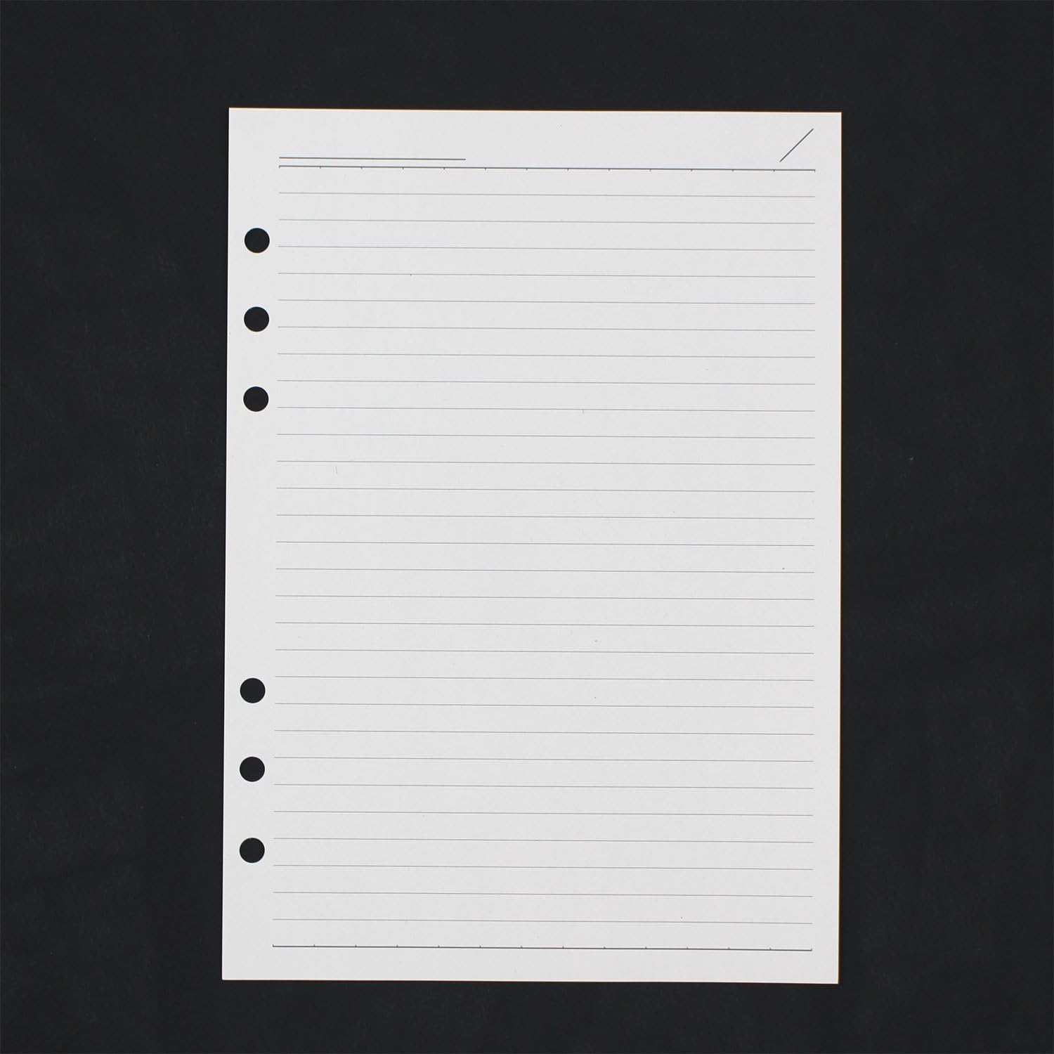 Raymay Fujii DAR4008W System Notebook Refill, Value Notebook, Ruled, A5, White