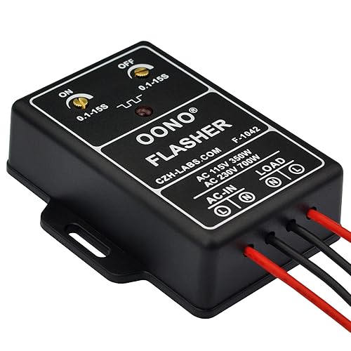 Miniatura 5 de Módulo Intermitente Parpadeante de 3 Amperios AC 100-240V OONO