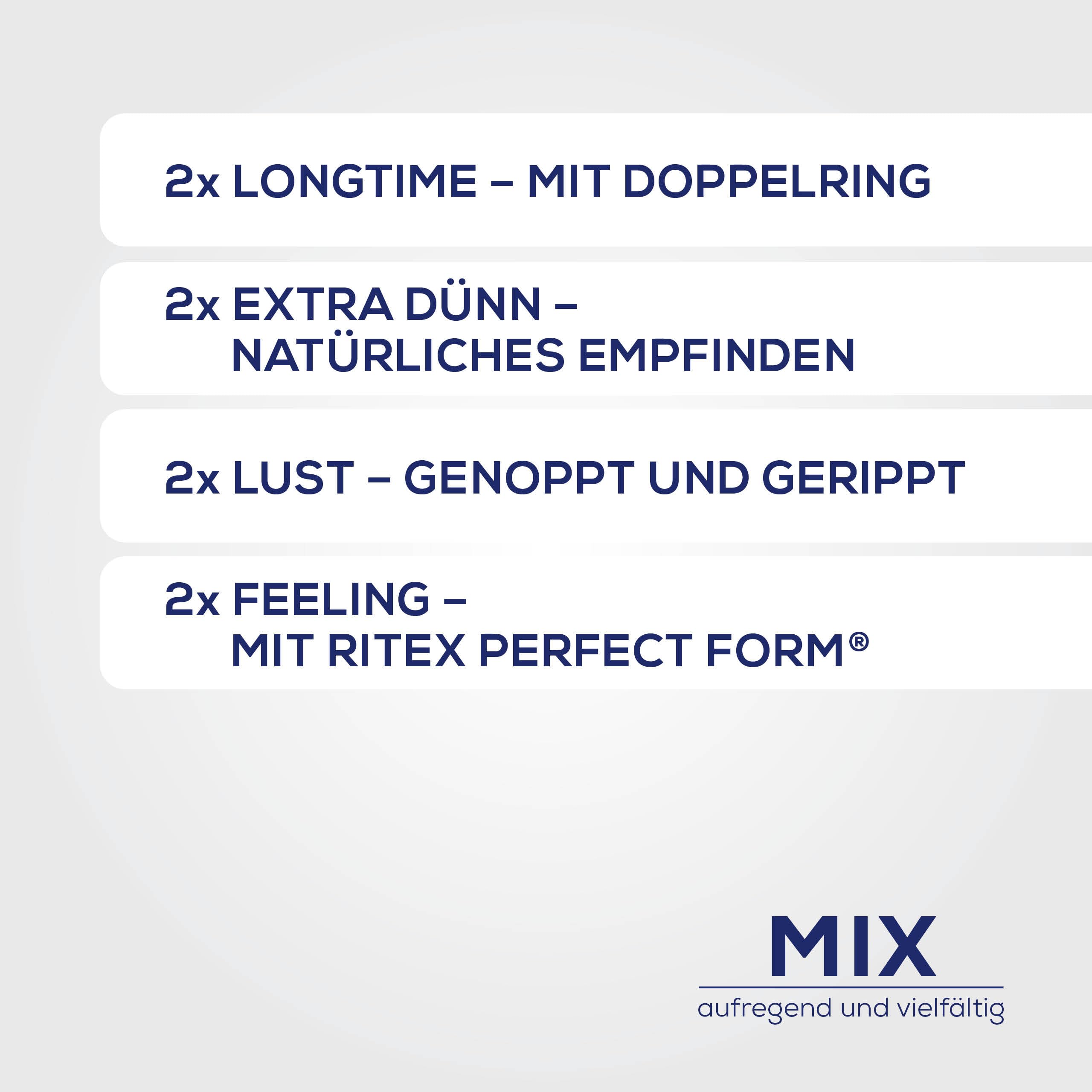 Ritex Mix Prezerwatywy, 8 szt.