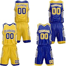 Custom Basketball Jersey Personalized Printed Name, Number & Logo Athletic Team Uniform for Men, Women, Youth & Kids