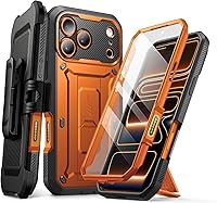 Vista 13 de SUPCASE Funda para iPhone 17 Pro Max con botón de control de cámara (Unicorn Beetle Pro), [soporte integrado y protector de pantalla]