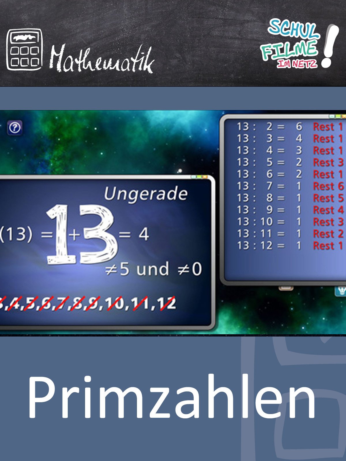 Primzahlen - Schulfilm Mathematik