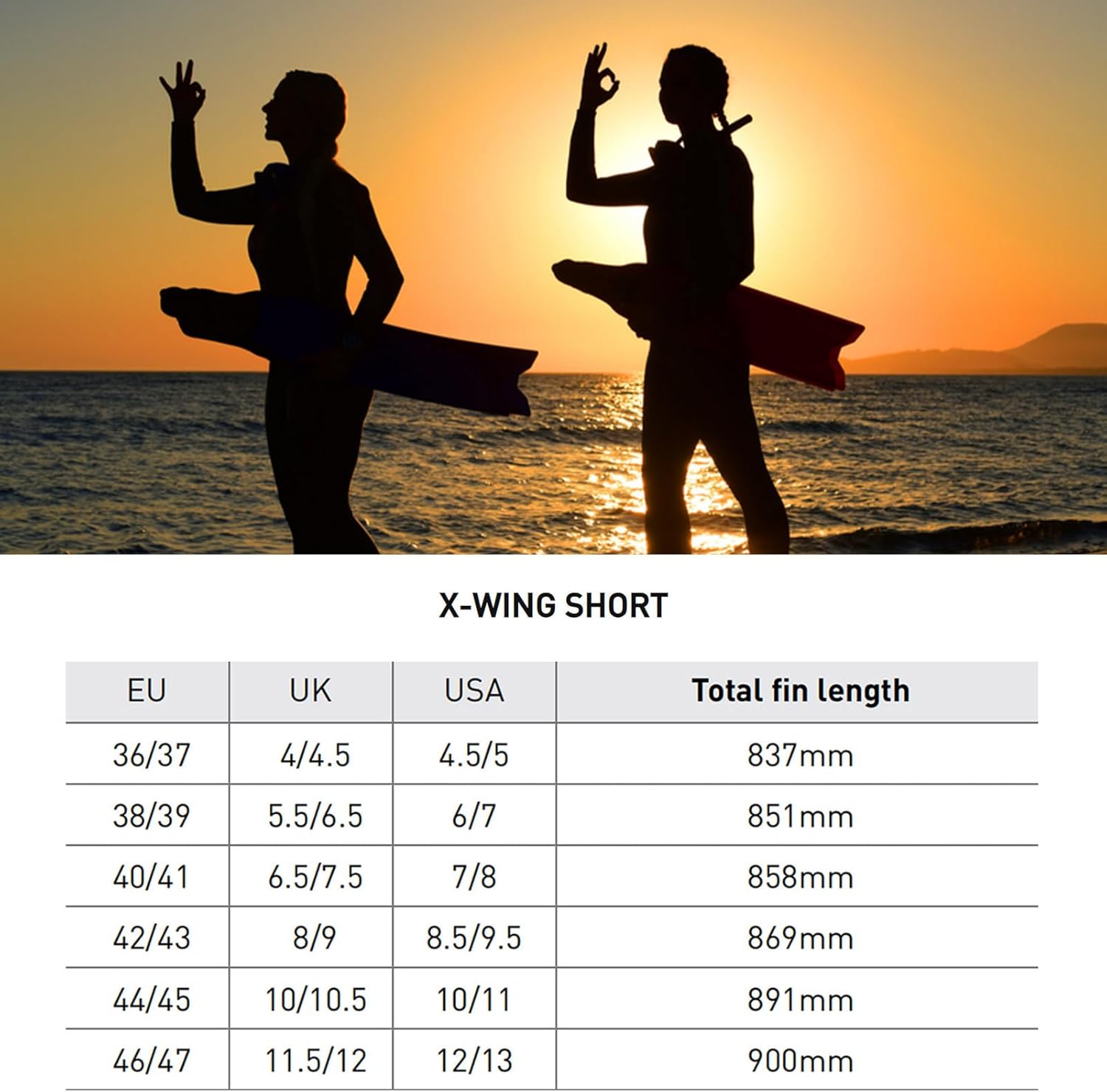 MARES X-Wing Short Freediving Fins | Durable High-Performance Swimming Flippers for Freediving & Spearfishing