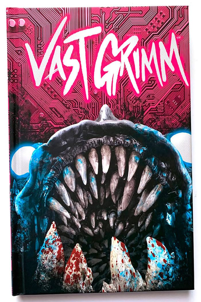 Vast Grimm | Juego de rol | Juego Narrativo | Libro | Aventuras en el Verso | Compatible con MÖRK Borg | 2-5 Jugadores | Español | Temática: Ciencia-Ficción, Terror