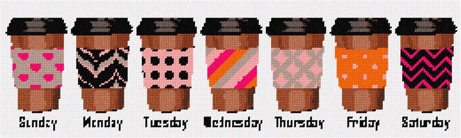 Pepita Needlepoint kit: Coffee Mornings, 20