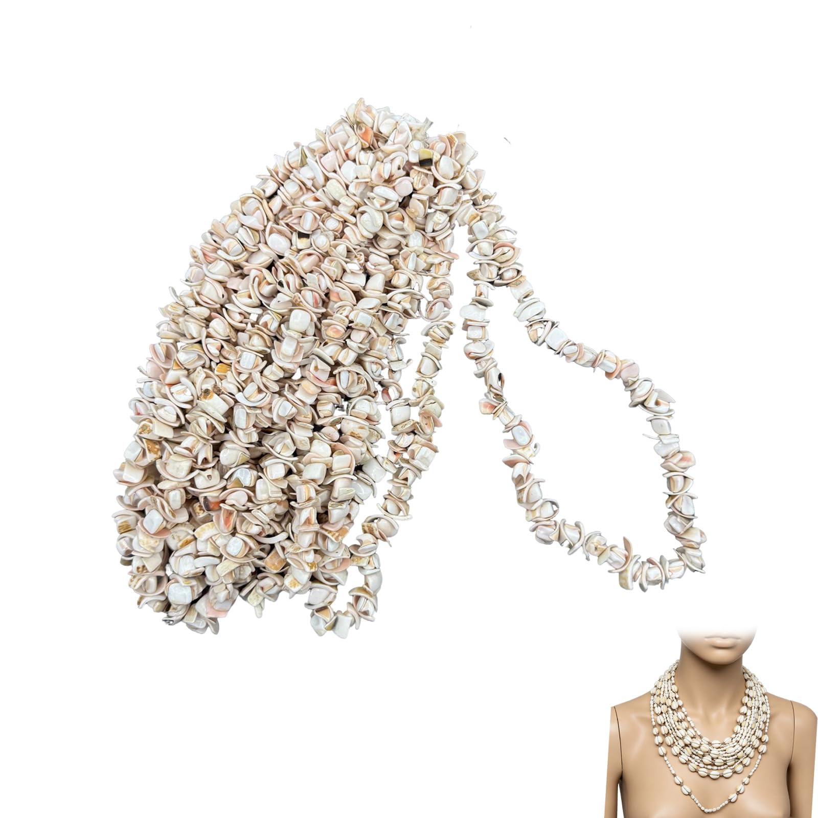 10 braccialetti con conchiglie, cavigliere da spiaggia, gioielli estivi per feste, gite in spiaggia e attività all'aperto
