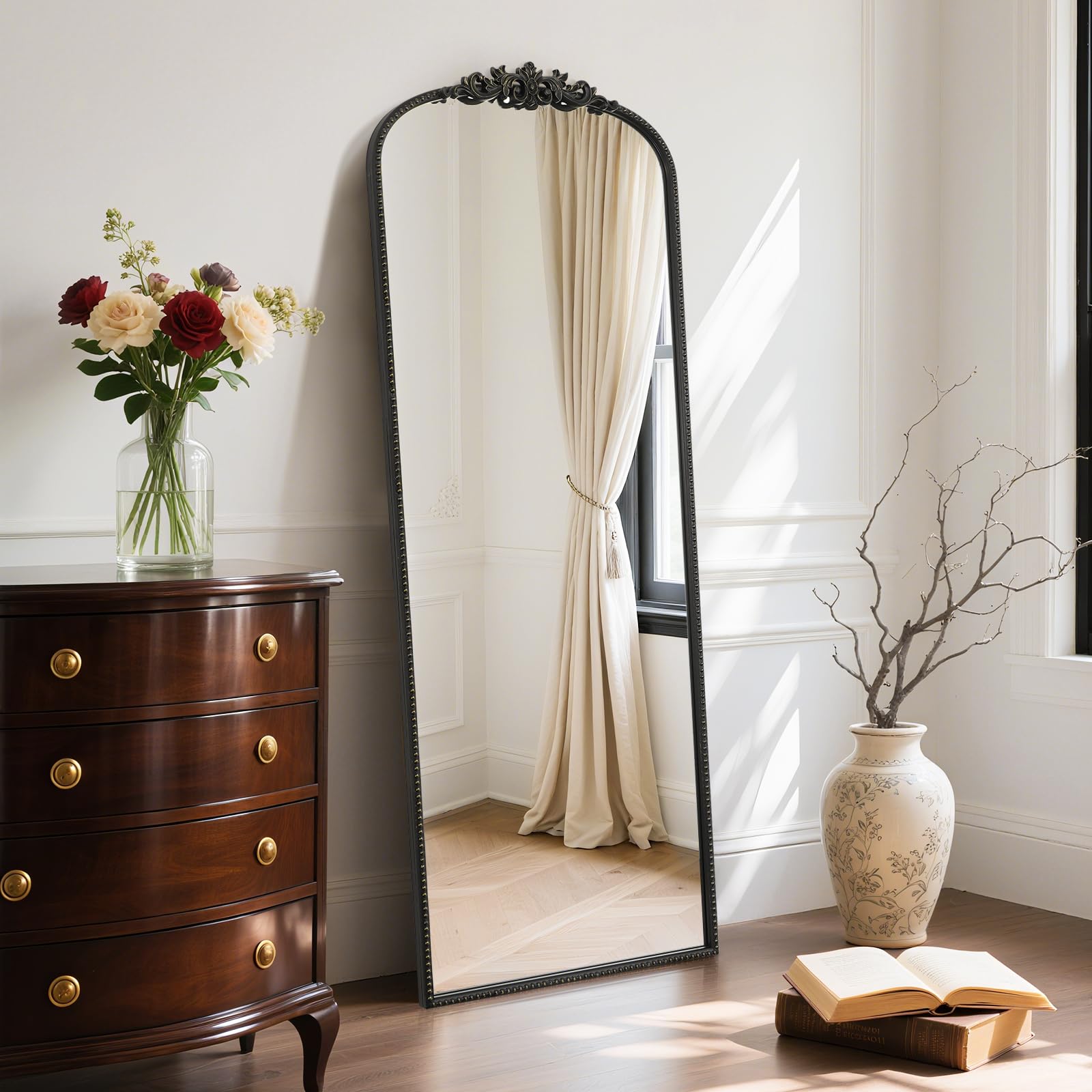 Amazon.com: WallBeyond Arched Full Length Mirror Wall Mounted