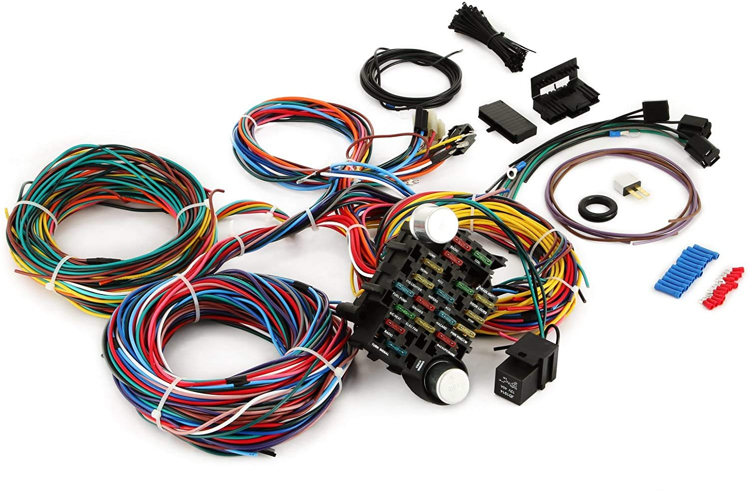 Buy 21 Circuit Wiring Harness Kit Long Wires Wiring Harness 21 standard