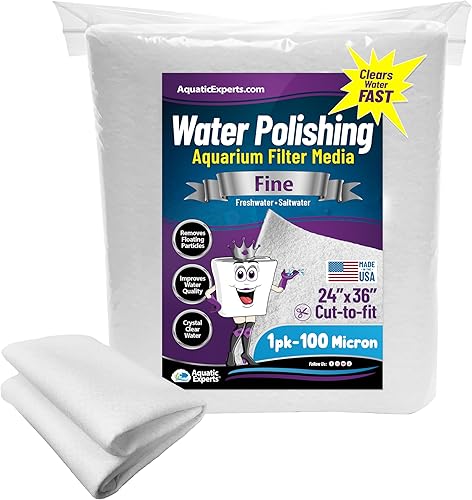 Almohadilla de filtro de pulido almohadilla de pulido superior para acuario corte para adaptarse a soportes de 24pulgadas x 36 pulgadas para peces y