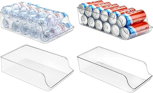 Puricon Paquete organizador de dispensador de bebidas Skinny con dispensador de botellas de agua