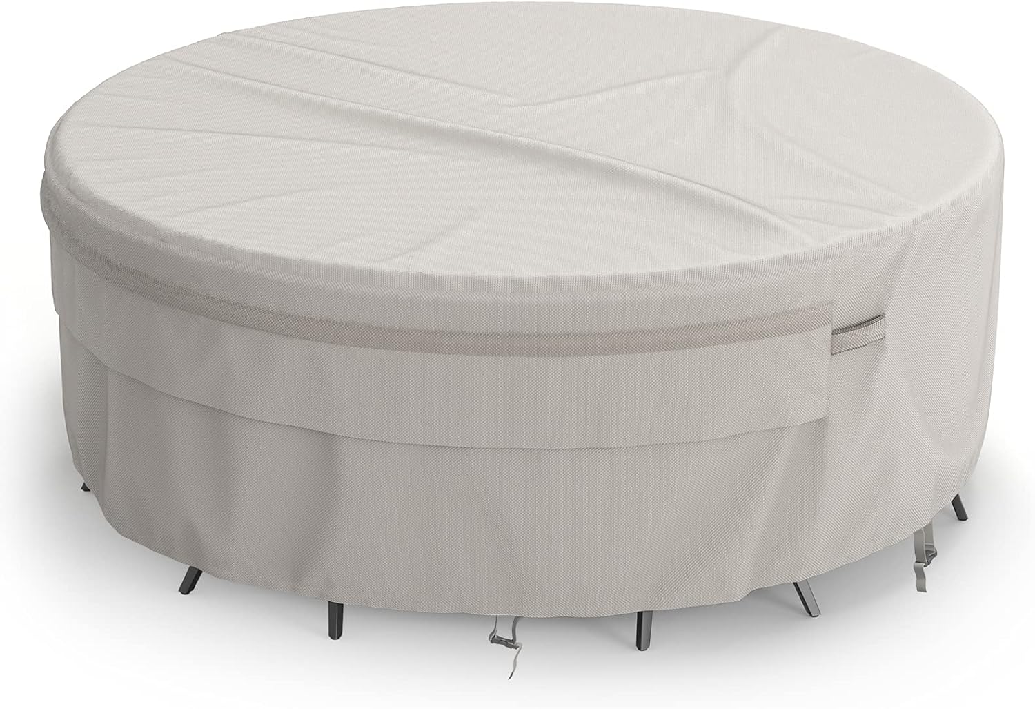 MR. COVER Round Patio Table Cover, Fits Bistro Table and Chairs Set