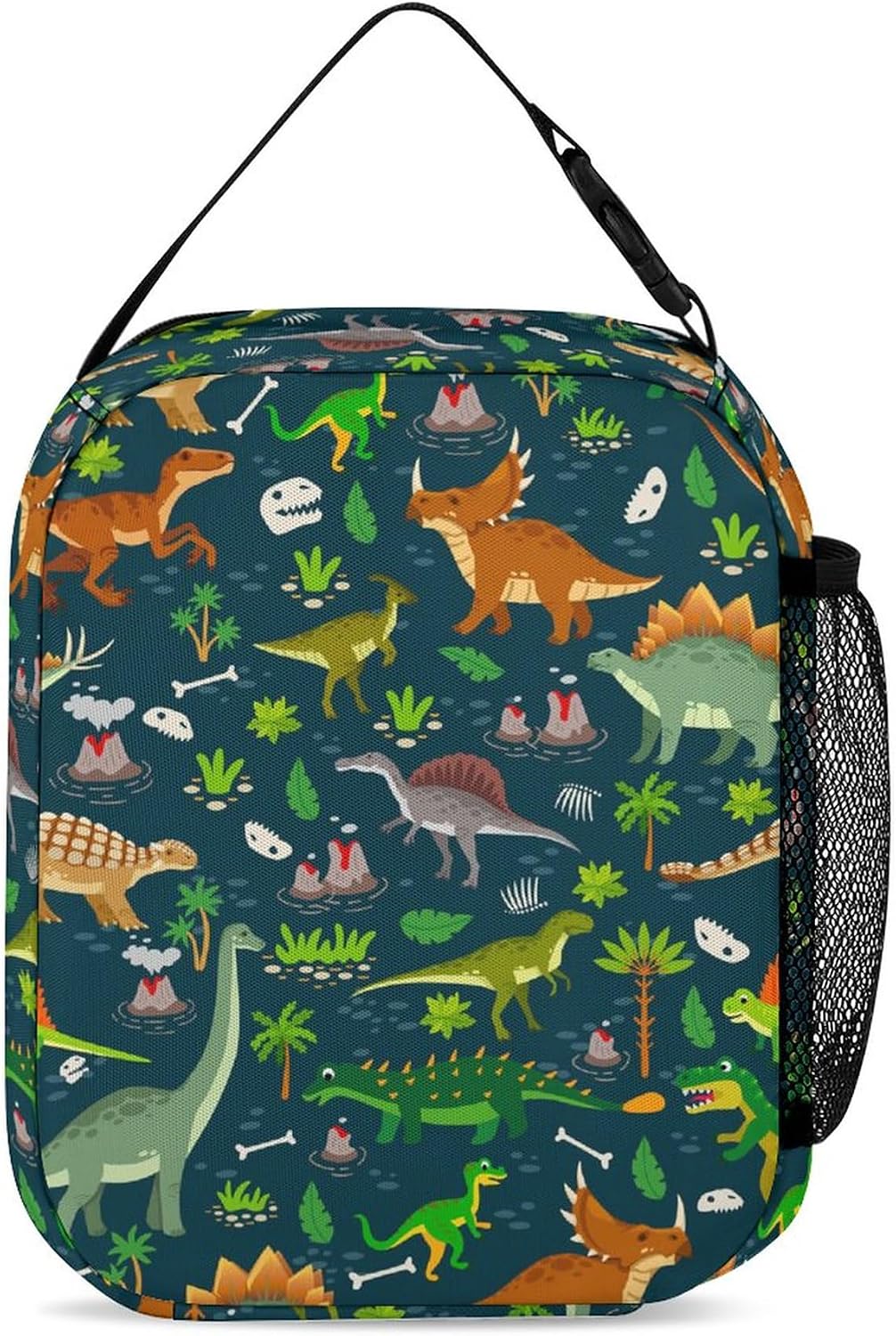 3pcs Cartoon Dinosaur Backpack Cool Shoulders