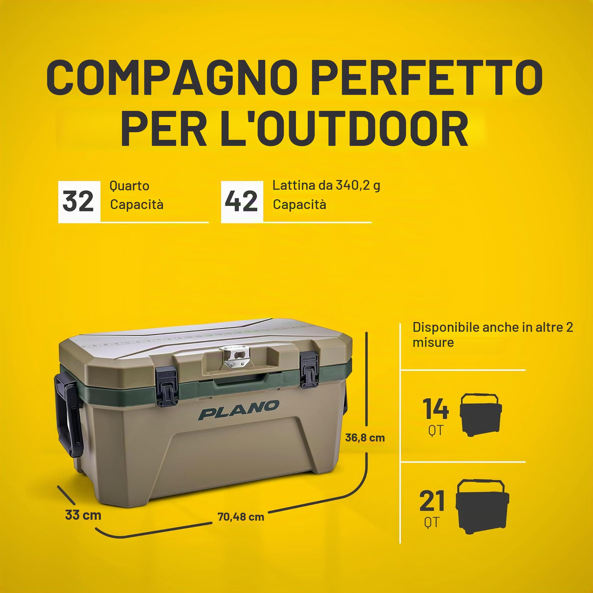 Plano Frost Cooler, Refrigeratori Unisex