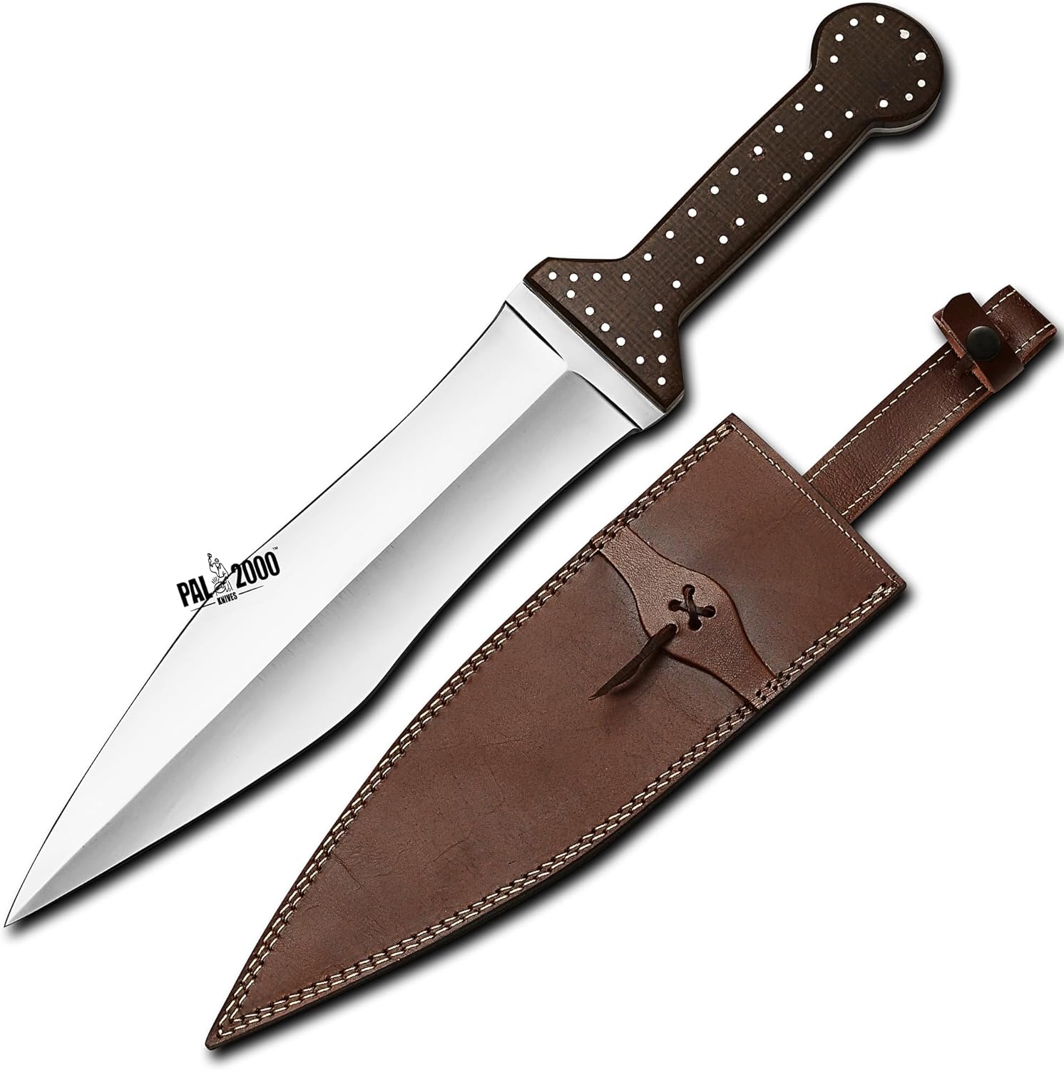 PAL 2000 KNIVES Handmade D2 Steel 20 Inches Hunting High Polish Dagger Knife 3160