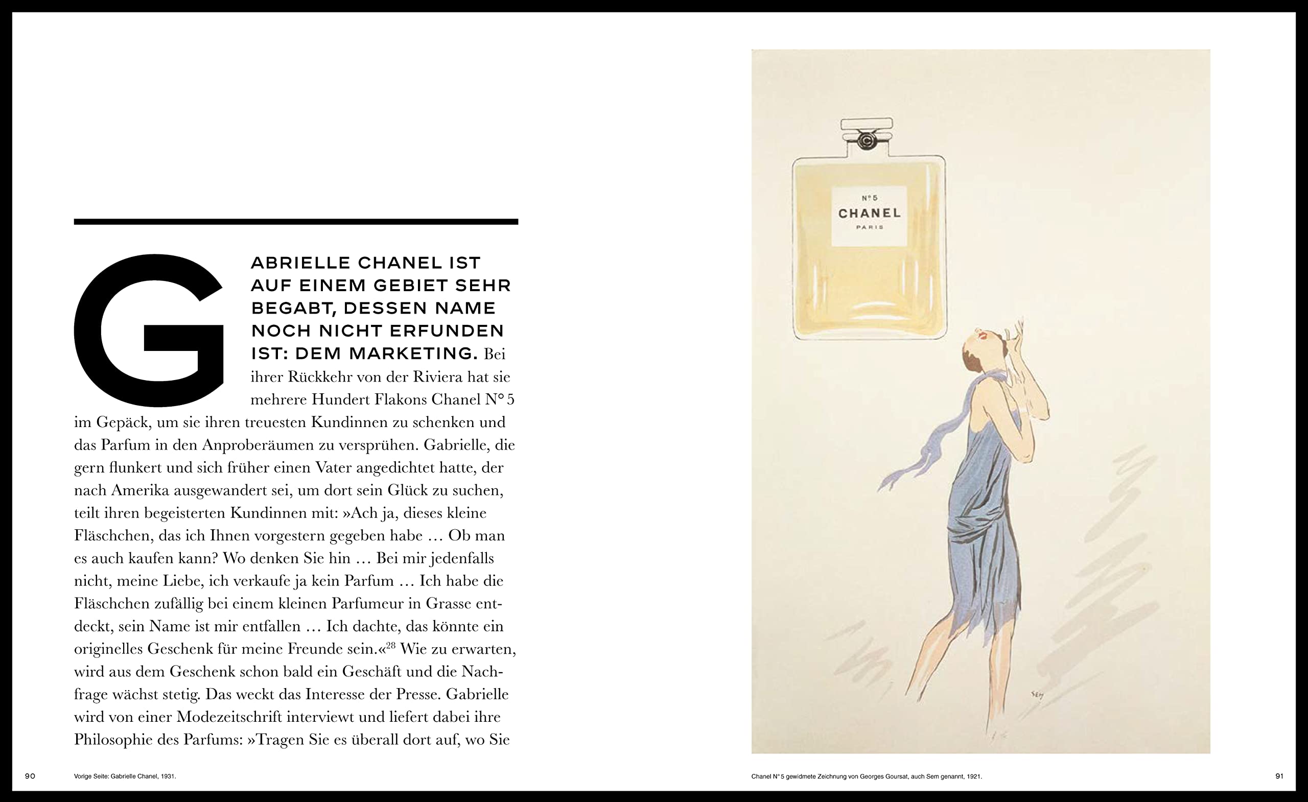 Chanel N° 5: Zweibändige Prachtausgabe in edler Schmuckkassette