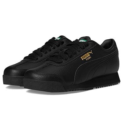 PUMA Kids Roma (Big Kid) Kids Shoes Puma Black