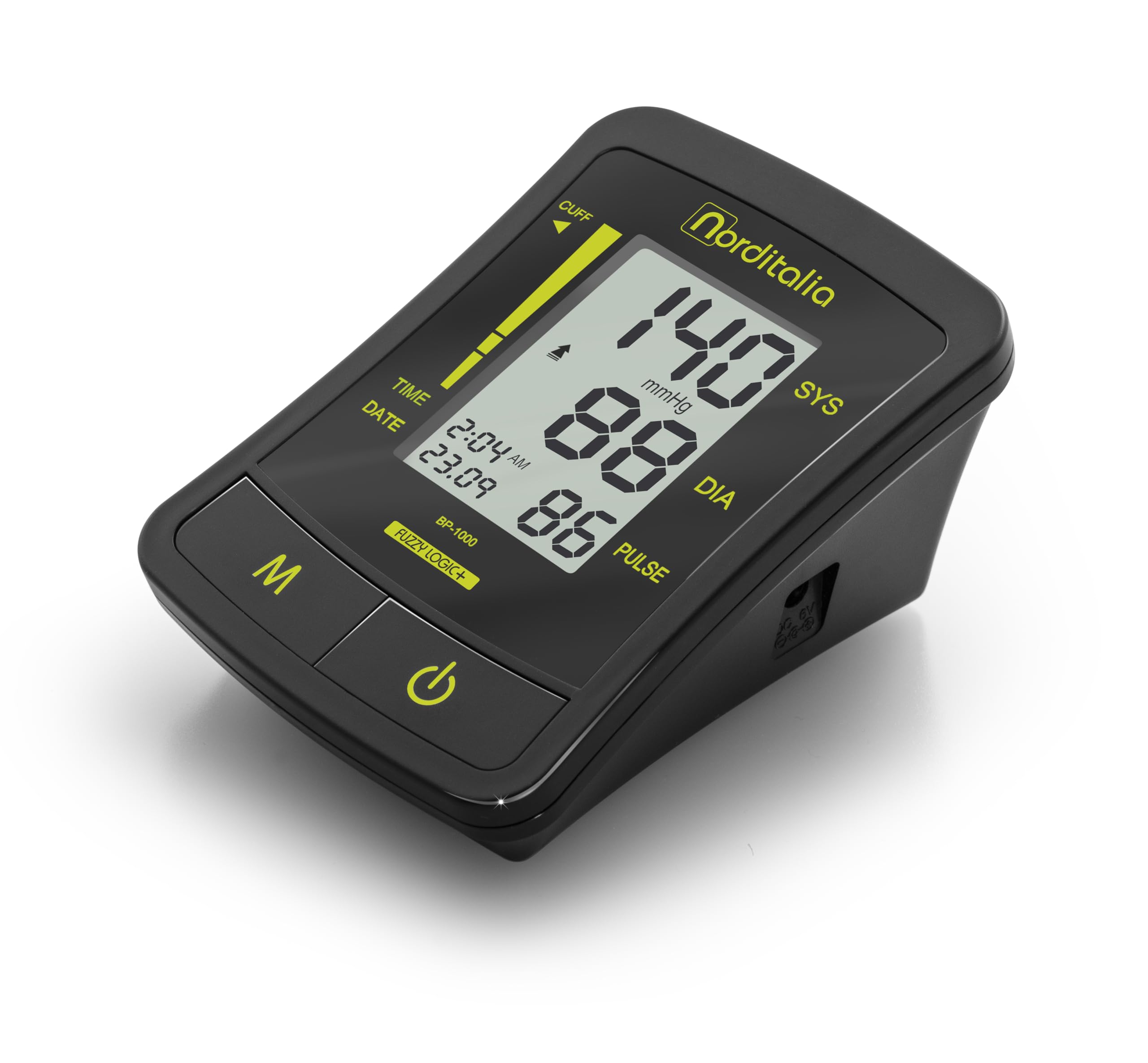 NORDITALIA, Medidor de presión de brazo, pantalla LCD, pilas incluidas