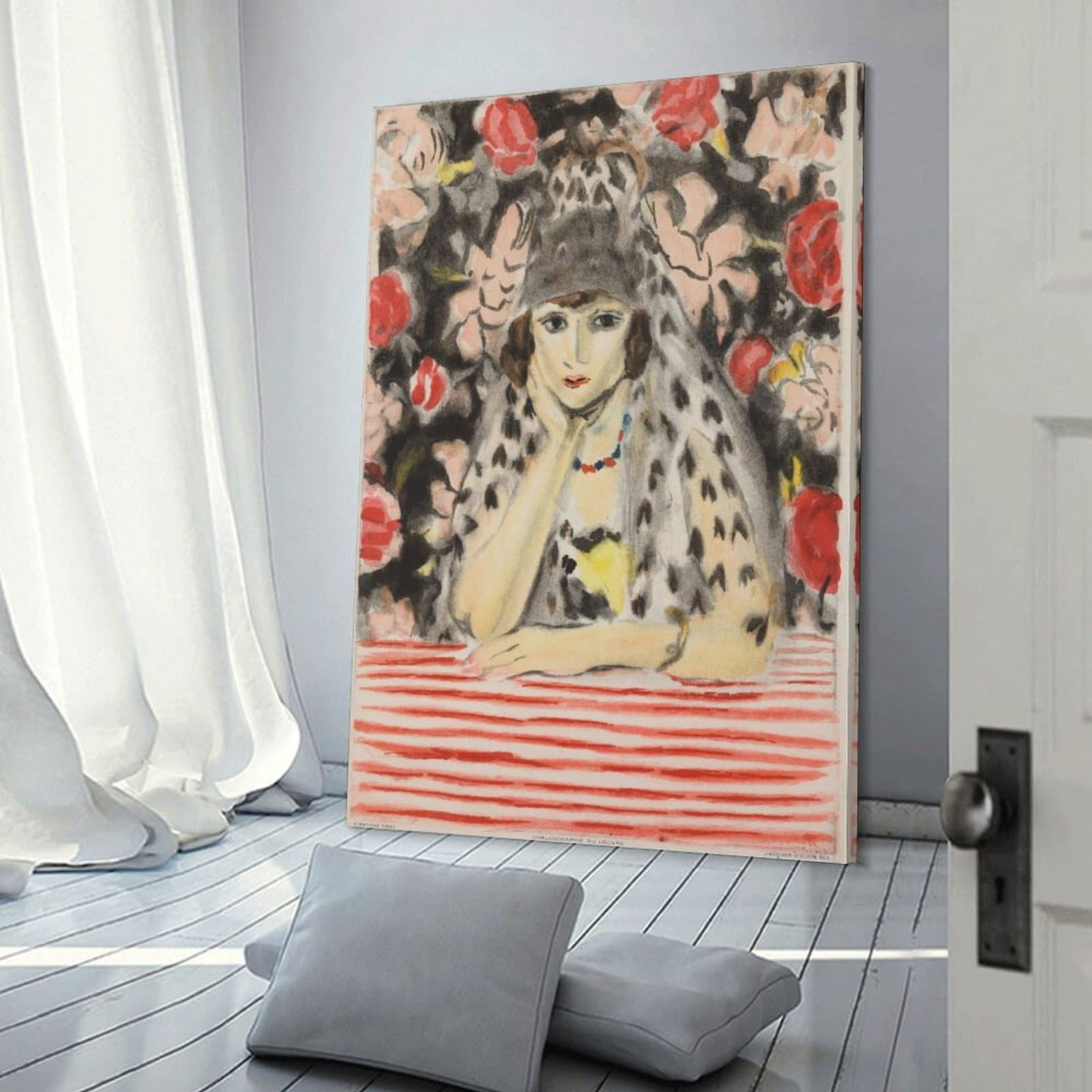 アンリ・マティス／ルーヴル美術館所蔵の銅版画「スカーフをまとう