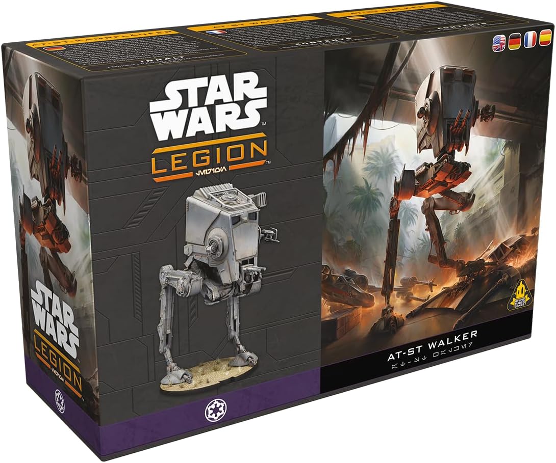Asmodee Star Wars: Legion at-ST Walker - Tempest Force & Endor-Themed Imperial Expansion, Tabletop Miniatures Game, Strategy Game for Kids and Adults, Ages 14+, 2 Players, 3 Hour Playtime
