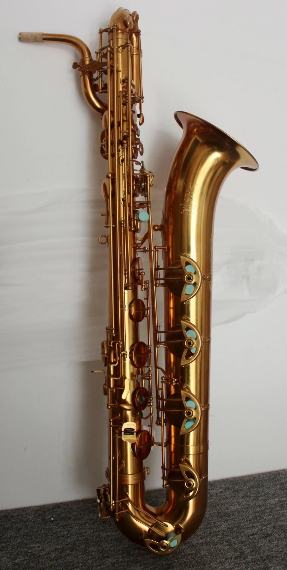 Profesjonalny saksofon barytonowy Vintage Warrior Lacquer z futerałem Saksofon