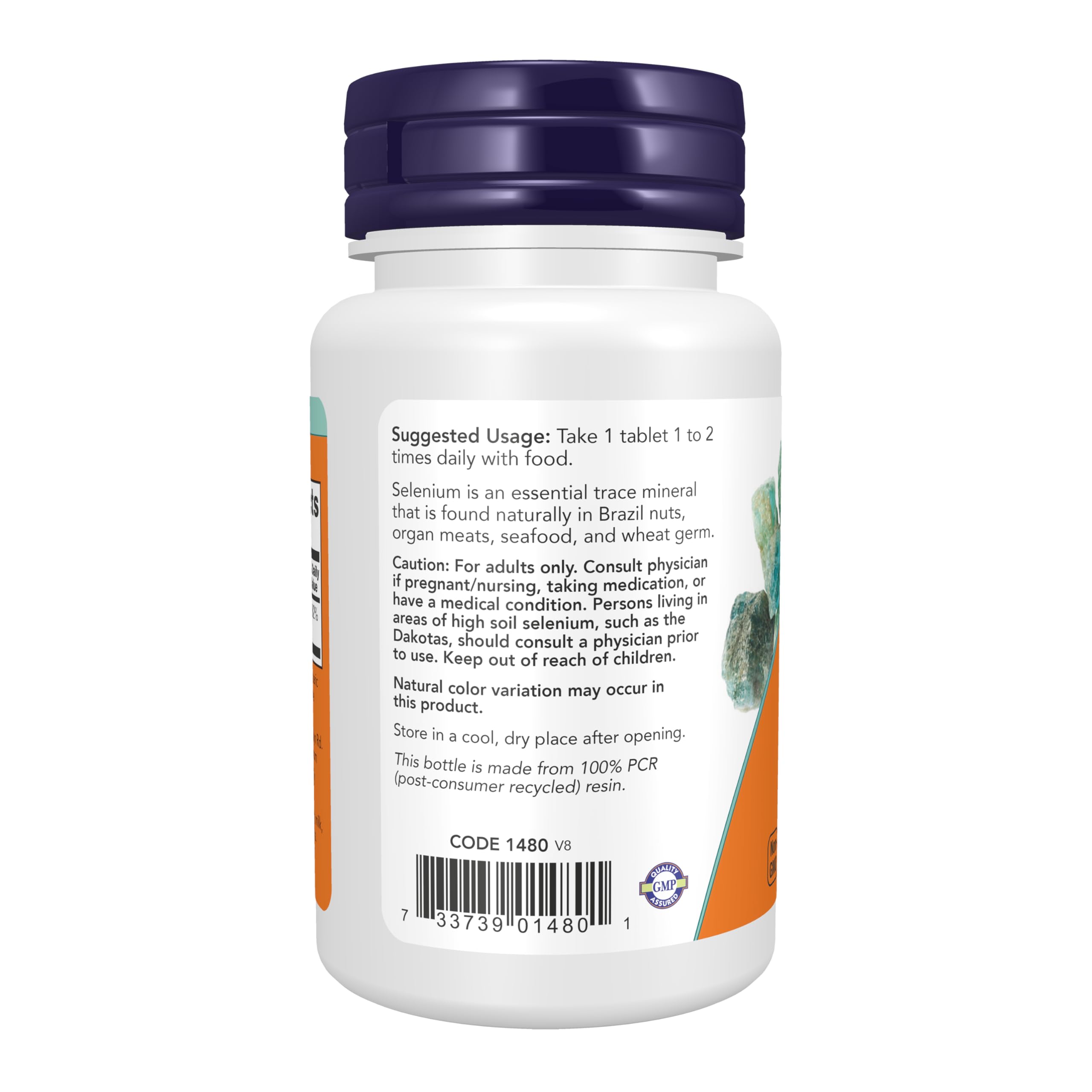 NOW Supplements, Selenium 100 mcg, Essential Mineral, 100 Tabs — Amazon image 3
