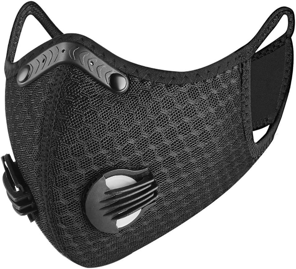 Dukars Breathable Sport Face Mask for Men Women Youth Adjustable Washable Comfort Mask