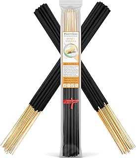 Honey Vanilla Exotic Incense Sticks Jumbo 19 Inch Long - Bulk 1 Bundle 27 to 30 Sticks - Natural 19" Extra Large with A Smooth Aroma That Burns for 3 to 4 Hours Each.