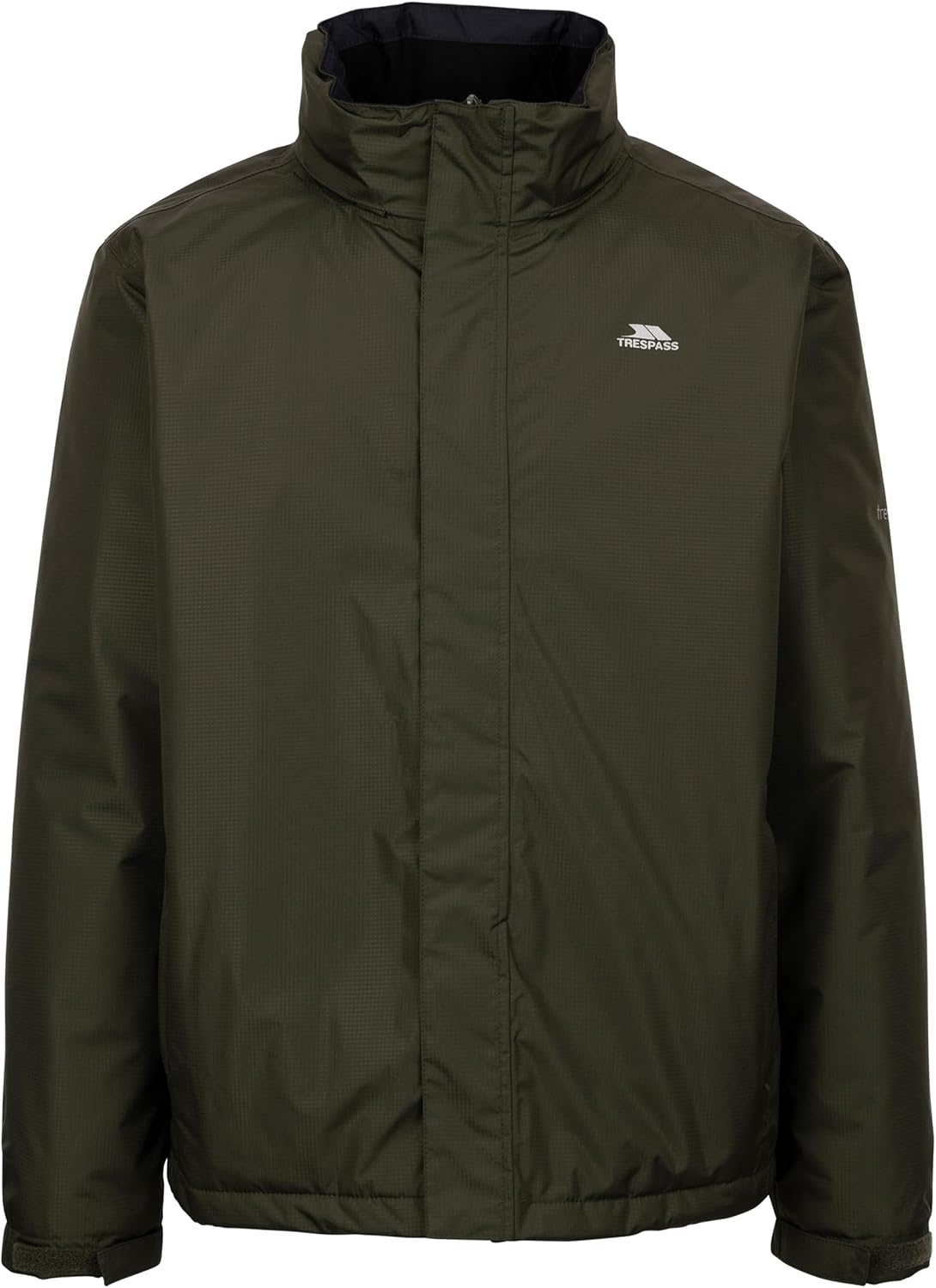 Trespass Mens Padded Jacket With Concealed Hood and Pockets Farmcott
