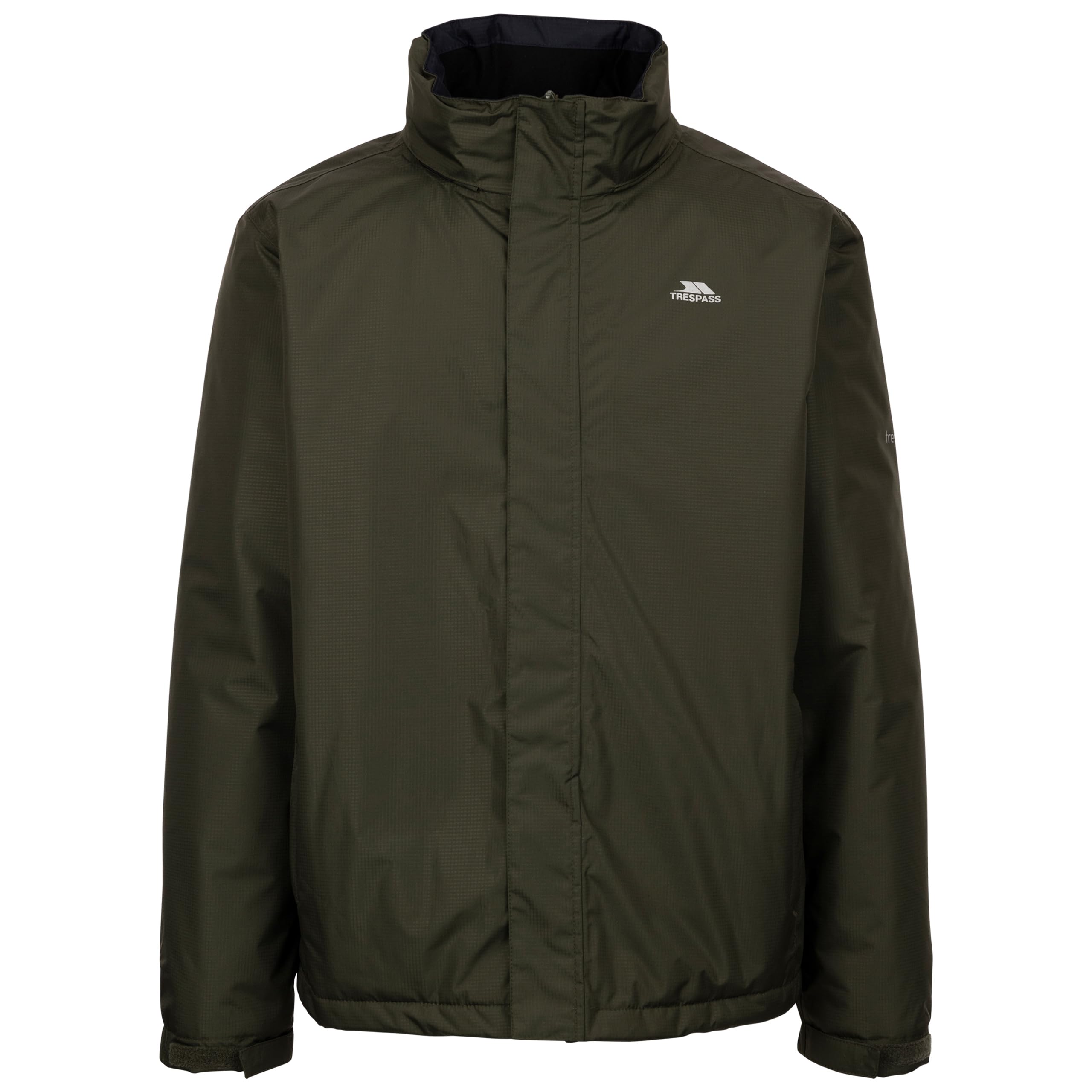 Trespass (Xxl, Dark Vine) Mens Padded Jacket With Hood Farmcott